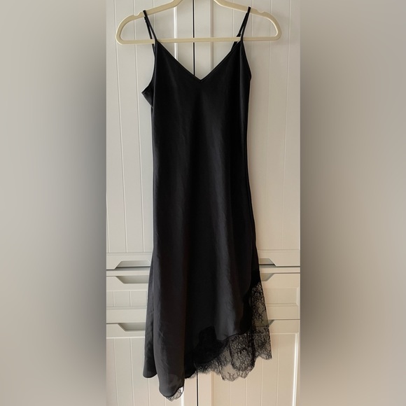 Wilfred Sonnet Satin Dress - Picture 1 of 7